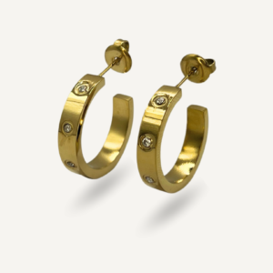 Boucles d'oreilles charme acier inoxydable