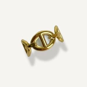 Bague petite Marine acier inoxydable