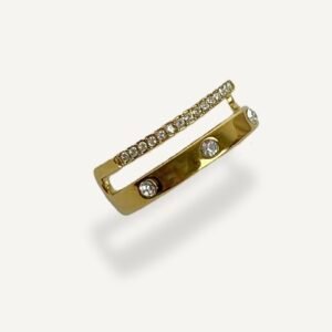 Bague Charme acier inoxydable