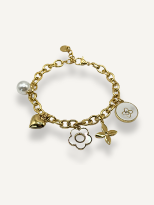 Bracelet Ivoire acier inoxydable