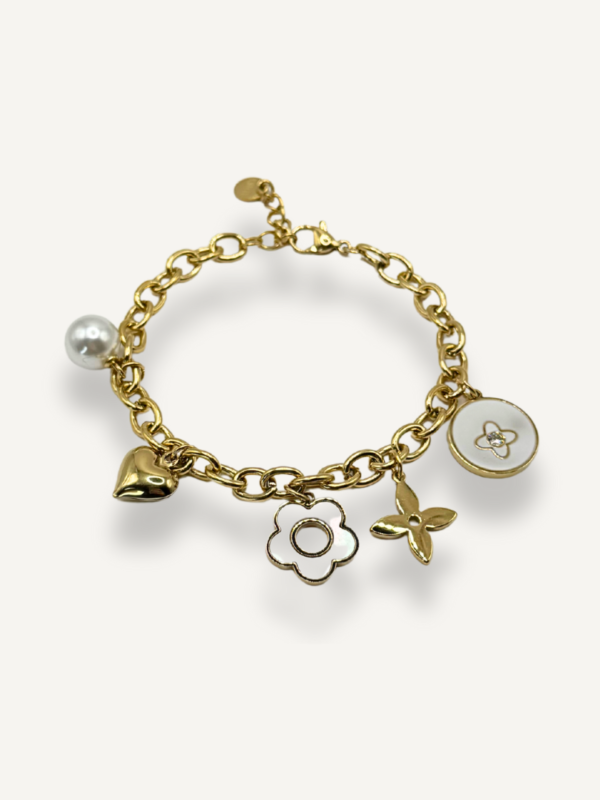 Bracelet Ivoire acier inoxydable